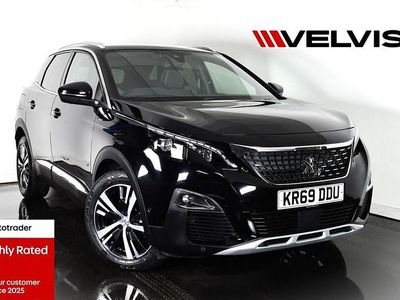 Black Used 2019 Peugeot 3008 GT-line SUV | £13,941 (Fair price)