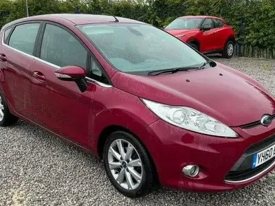 Used Ford Fiesta Zetec 2010 Red Hatchback