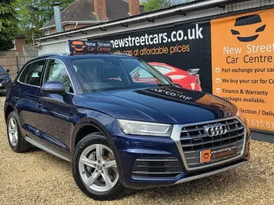 Begagnad Audi Q5 Sport 190 HK (139 kW) 2017 Blå SUV