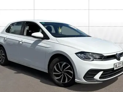 Used VW Polo Life 95 HP (69 kW) 2022 White Hatchback