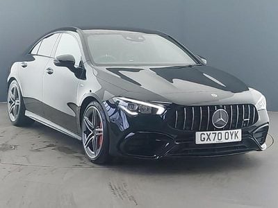 Used Mercedes CLA45 AMG 421 HP (309 kW) 2020 Black Sedan