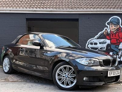 Used BMW 120 Cabriolet M Sport 174 HP (127 kW) 2010 Black Cabriolet
