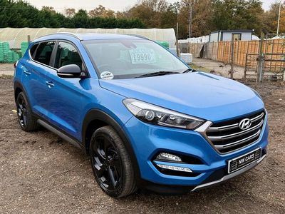 Blue Used 2016 Hyundai Tucson Premium SUV | £9,990 (Expensive)