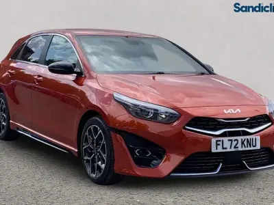 Używany Kia Ceed GT-Line 160 KM (117 kW) 2022 Pomarańczowy Hatchback