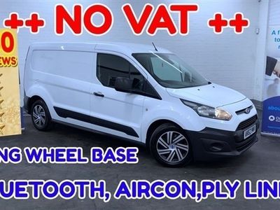 used Ford Transit Connect 1.6 210 ++ NO VAT ++ LONG WHEEL BASE ++ AIRCON ++ BLUETOOTH, 3 SEATS, PLY LINED, ELECTRIC WINDOWS AN