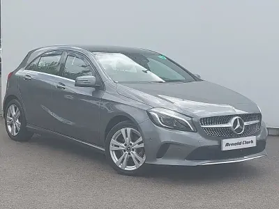 Used Mercedes A200 Premium Plus 136 HP (100 kW) 2017 Grey Hatchback