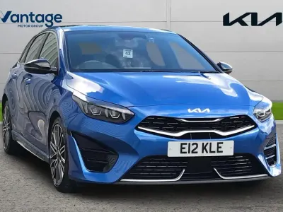 Used Kia Ceed GT-Line S 138 HP (101 kW) 2025 Blue Hatchback