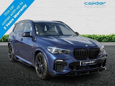 Blue Used 2021 BMW X5 M Sport SUV | £40,995 (Fair price)