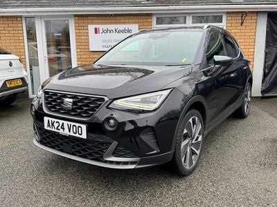 Used Seat Arona FR Sport 110 HP (80 kW) 2024 Black SUV