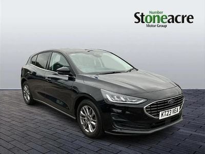 Black Used 2023 Ford Focus Titanium Hatchback | £13,100 (Good price)