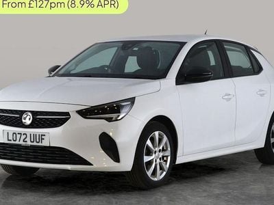 Used Vauxhall Corsa Design Edition 75 HP (55 kW) 2022 White Hatchback