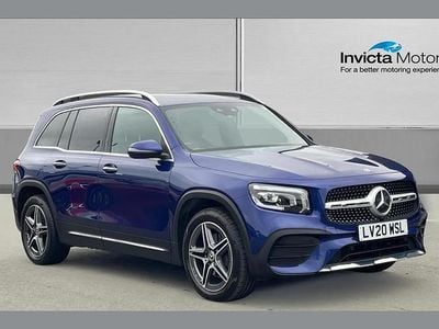 Blue Used 2020 Mercedes GLB200 AMG Line Premium SUV | £21,000 (Fair price)