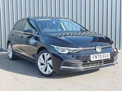 Used VW Golf VII Style 150 HP (110 kW) 2020 Black Hatchback