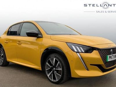 used Peugeot e-208 50KWH GT AUTO 5DR ELECTRIC FROM 2021 FROM PRESTON (PR2 2DS) | SPOTICAR