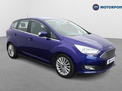 Blue Used 2018 Ford C-MAX Titanium MPV | £9,999 (Fair price)