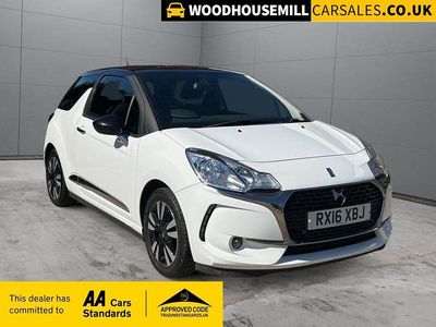 Used DS Automobiles DS3 Chic 2016 White Hatchback