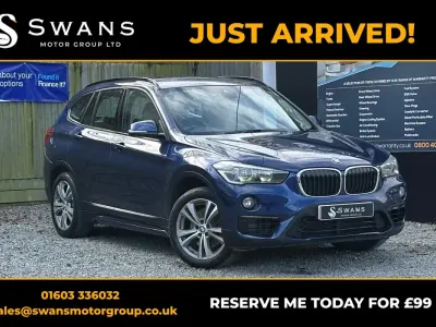 Używany BMW X1 Sport Line 190 KM (139 kW) 2018 Niebieski SUV