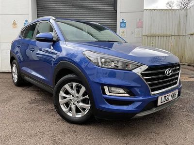 Used Hyundai Tucson SE 180 HP (132 kW) 2021 Blue SUV