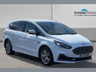 Used Ford S-MAX Titanium 190 HP (139 kW) 2022 Frozen white MPV