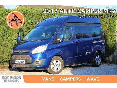 Used Ford Transit Custom Limited 170 HP (125 kW) 2017 Blue MPV