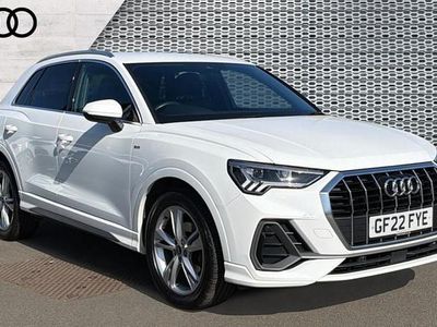 Used Audi Q3 S-Line 150 HP (110 kW) 2022 White SUV