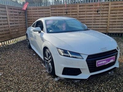 Used Audi TT S-Line 180 HP (132 kW) 2018 White Coupe