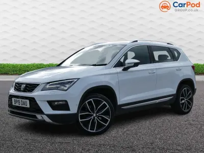 Begagnad Seat Ateca XCELLENCE Lux 150 HK (110 kW) 2019 Vit SUV