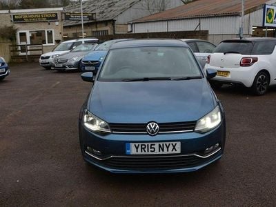 Used VW Polo SEL 2015 Blue Hatchback