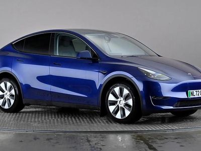 Blue Used 2022 Tesla Model Y Long Range AWD SUV | £23,498 (Fair price)