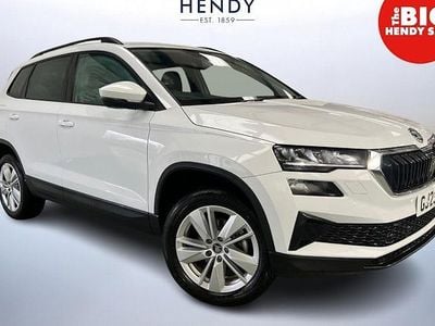 Moon white metallic Used 2025 Skoda Karoq SE SUV | £20,998 (Good price)