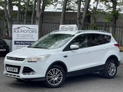 Used Ford Kuga Titanium 163 HP (119 kW) 2014 White SUV