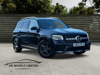 Used Mercedes GLB200 AMG line 163 HP (119 kW) 2022 Black SUV
