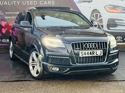 Black Used 2014 Audi Q7 S-line plus SUV | £13,600 (Fair price)