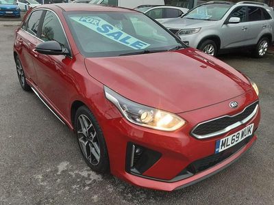 Used Kia Ceed GT-Line 118 HP (86 kW) 2019 Red Hatchback