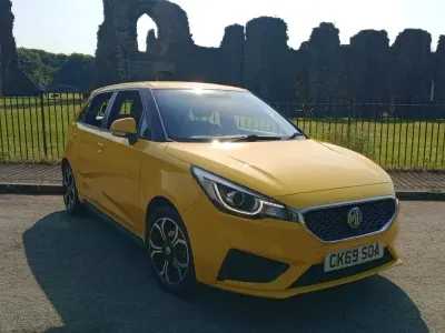 Used MG MG3 Excite 106 HP (77 kW) 2019 Yellow Hatchback