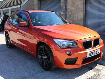 Used BMW X1 M Sport 2013 Orange SUV