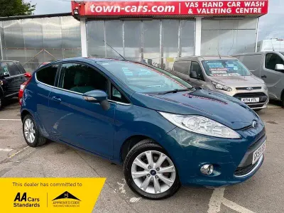 Used Ford Fiesta Zetec 96 HP (70 kW) 2009 Green Hatchback