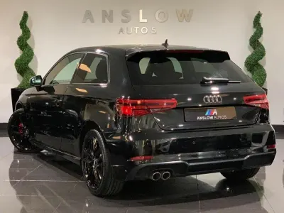 Used Audi A3 Black Edition 150 HP (110 kW) 2017 Black Hatchback