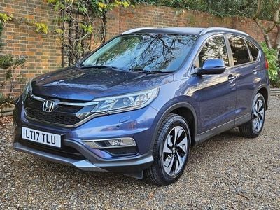 Blue Used 2017 Honda CR-V EX SUV | £16,890 (Fair price)