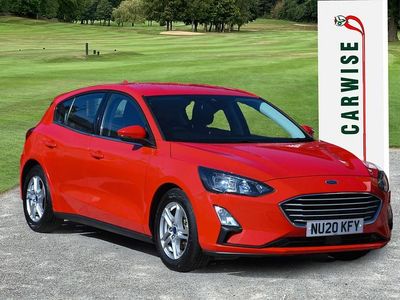 Used Ford Focus Zetec 2020 Red Hatchback
