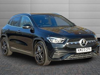 Used Mercedes GLA200 AMG Line Premium 150 HP (110 kW) 2023 Cosmos black SUV