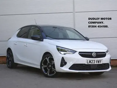 Used Vauxhall Corsa Ultimate 100 HP (73 kW) 2023 White Hatchback