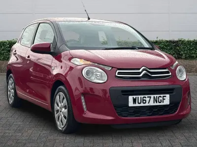 Used Citroën C1 Feel 82 HP (60 kW) 2017 Red Hatchback