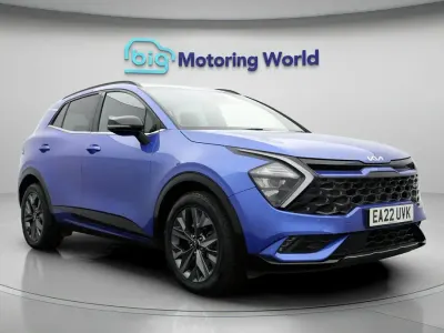 Used Kia Sportage GT-Line 227 HP (166 kW) 2022 Blue SUV