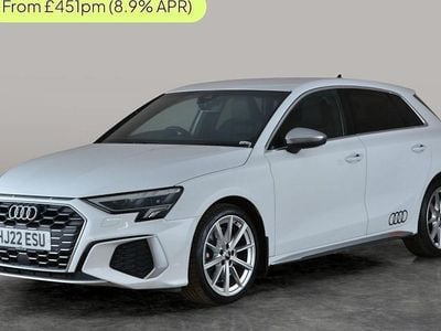 Used Audi S3 Sportback Advanced 310 HP (228 kW) 2022 White Hatchback