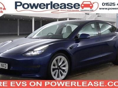 Blue Used 2021 Tesla Model 3 Sedan | £18,444 (Fair price)