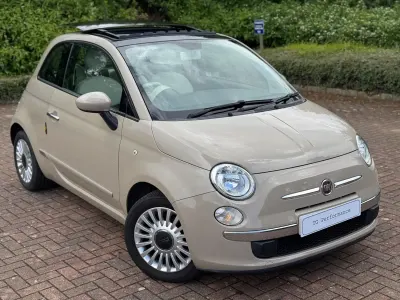 Used Fiat 500 Lounge 2013 Beige Hatchback