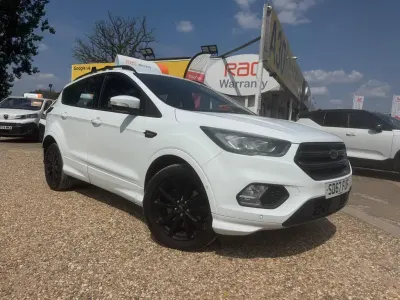Used Ford Kuga ST-Line 120 HP (88 kW) 2017 White SUV