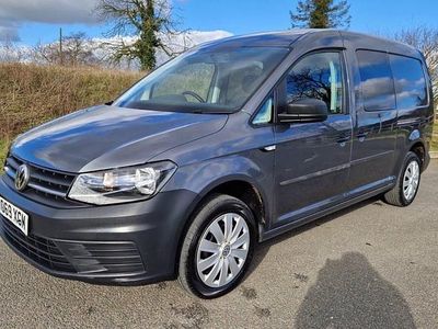 Used VW Caddy Maxi S 102 HP (75 kW) 2019 Grey MPV
