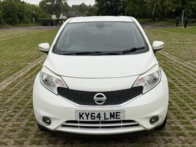 Used Nissan Note Acenta Premium 80 HP (58 kW) 2014 White Hatchback